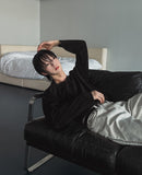 Bring Deki Rib V-neck Knit