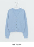 Kutanne V-neck Crop Knit Cardigan