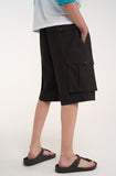 two way Elastic-waist pants