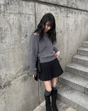Yoni Angora Square Off Knit