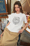 Merry Happy Crop Tee