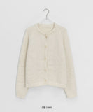 Gven Alpaca Round Knit Cardigan