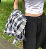 Unique Cross Adjust Point Bermuda Knee Length Cotton Pants
