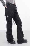 Milan cargo bootcut pants