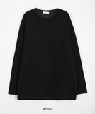 [unisex] Econs basic brushed long sleeve tee