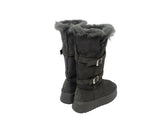 Brill Fur Platform Sole Ugg Long Boots