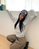 Pramer Basic V-neck Loose Fit Long Sleeve Knit