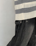 [unisex] Rigel Summer Banding Denim Balloon Pants