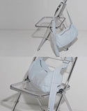 Marshmallow Denim Cross Bag