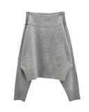 Leno One-Shoulder Off-Knit Top
