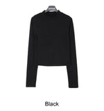 Seti Half Polar Crop Long Sleeve