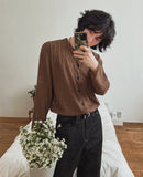 Into summer see-through linen cardigan