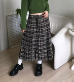 CHECK BUTTON PLEATS SK