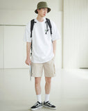 Dicent Nylon Cargo Short Pants