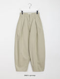 Tsudi Cotton Pintuck Balloon Wide Pants