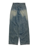 Aki Former Damage Wash Wide Pants