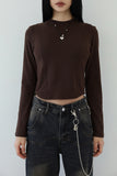 Hidden two-line simple tee
