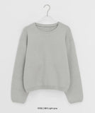 Hutenmo Basic Color Round Knit