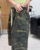 Sepi Washed Cargo Bermuda Pants