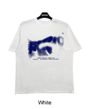 Maven-printed short-sleeved T-shirt