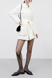 Antio Tweed Jacket + Tweed Shorts Set
