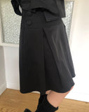 Jea Bean Button Jacket Midi Skirt Set