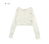 Atu Pastel Button Knit Cardigan