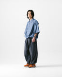 [AG] Nylon Tuck Belt String Balloon Pants