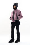 Rebear reversible check short padding jumper