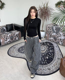 Leto Pigment Leopard Cargo Pants