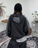 Carian color matching windbreaker