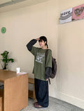 [unisex] Parked Layered Track Long Sleeve Tee