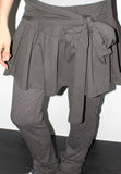 WRAP TIE MINI SKIRT