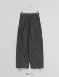 Hube Summer Banding Wide Cargo Pants