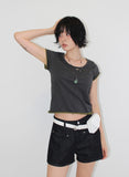 (2-WAY) LEATHER BELT BAG