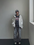 Inport Rivet Balloon Denim Pants