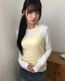 Shiro Layered Long Sleeve T-shirt