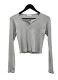Betty Henley Neck Long Sleeve Tee