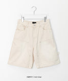 [unisex] Melco Banding Carpender Washing Bermuda Cotton Pants