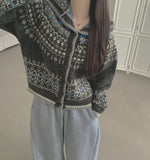 Bodle Nordic Warm Hood Cardigan