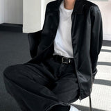 Milut leather two-way jacket