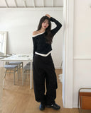 Nick Stud Layered Long Sleeve