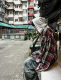 Western Check Hood Shirt
