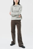 (W) Lone Fold Bootscut Pants