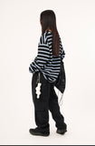 Relaxed stripe long sleeve