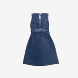 Poetne Back Slit Denim One Piece