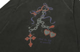 Heartkey Raglan Pigment Long Sleeve
