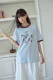 Cats Music Ringer Short Sleeve Tee