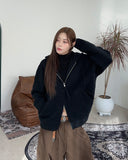 Neel Heavy Knit Hooded Jumper