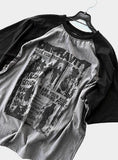 Dominic Color Matching Raglan Short Sleeve Tee